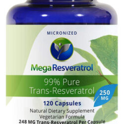 Mega Resveratrol, Grau Farmacêutico, 99% Puro, Trans-resvera