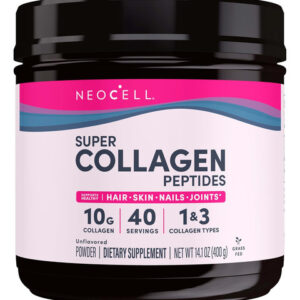 Neocell Super Collagen Peptides, 10g Peptídeos De Colagén...