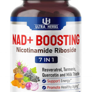Suplemento Dietario Ultra Herbs, Nad+, 7 En 1, 90 Capsulas