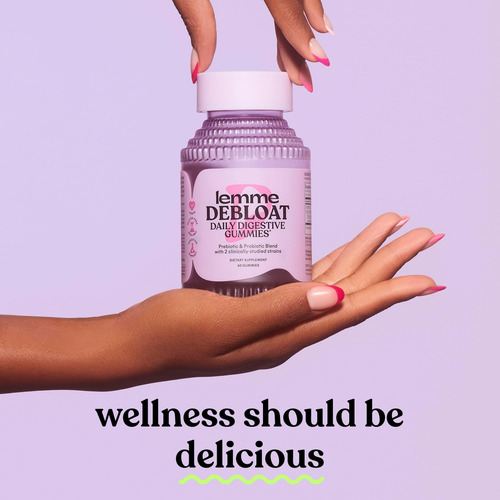 Gummies Lemme Debloat Digestive & Gut Health 60 Unidades - Imagem 8