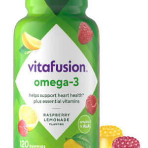 Suplementos De Goma Ômega 3 Gummy Vitafusion Com Ômega-3
