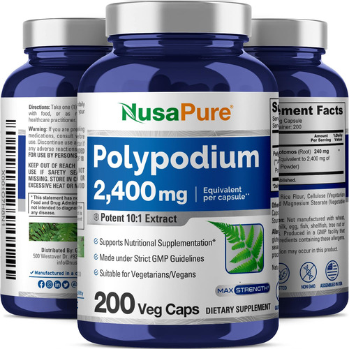 Suplemento: Extrato De Nusapure Polypodium Leucotomos, 2400 - Imagem 4