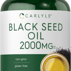 Suplemento Carlyle Black Seed Oil 1000mg 70 Softgels