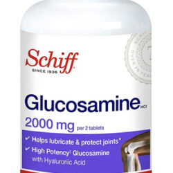 Glucosamina Schiff Com Ácido Hialurônico, 2.000 Mg De Gluco