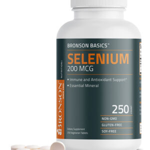 Suplemento Bronson Selenium 200mcg Imune E Antioxidante