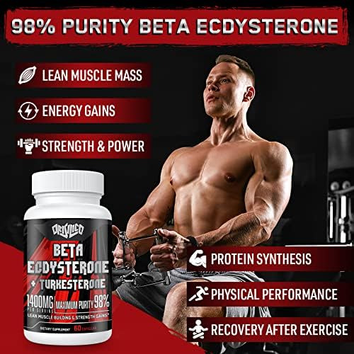 Suplementos Orisilico 1400mg Beta Ecdisterona E Turkesterona - Imagem 4