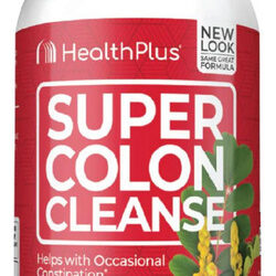 Suplemento Health Plus Super Colon Cleanse 530 Mg 240 Cápsul