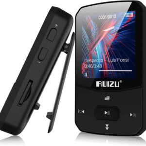 Clipe Bluetooth Mp3 Player Com Fm, Gravação, E-book, Relógio