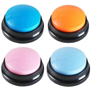 Botão De Som De 4 Uds 30s Botões De Fala Para Cães