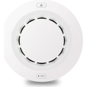 Detector De Fumaça Tuya Sem Fio 2 Em 1 Com Temperatura E Umi