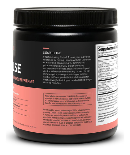 Suplemento Pré-treino Legion Pulse Boost Energy 300ml - Imagem 4
