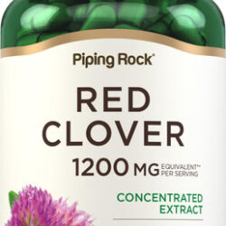 Suplemento Piping Rock Red Clover 1200 Mg 200 Cápsulas