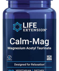 Life Extension Calm-mag - Forma Biodisponível De Suplemento