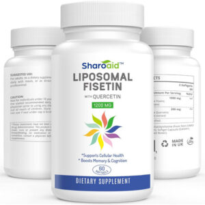 Fisetina Lipossomal Sharoaid Com Suplementos De Quercetina 1