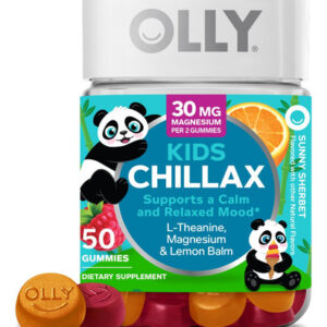 Gummies Olly Kids Chillax Magnésio Com L-teanina 50 Unidades