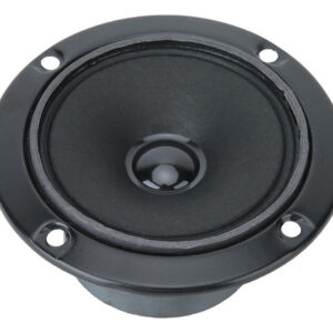 Alto-falante Duplo, 3 Polegadas, 4 Ohm, 20 W, Preto, Tweeter