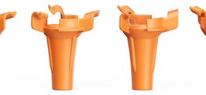 4 Unidades/conjunto De Equipamento De Pouso Estendido Para A