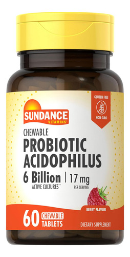 Sundance Probiótico Aciophilus 17mg | 6 Bilhões De Culturas