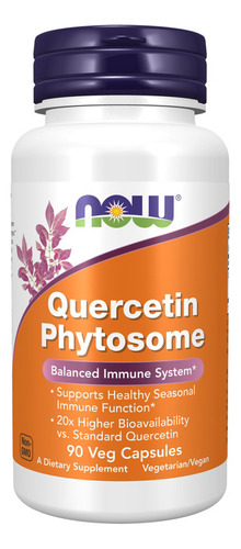 Quercetina, Fitossoma 250 Mg, 90 Cápsulas Vegetais, Da Now F
