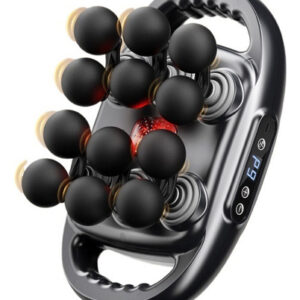 Pistola De Massagem Multifuncional Com Doze Cabeças