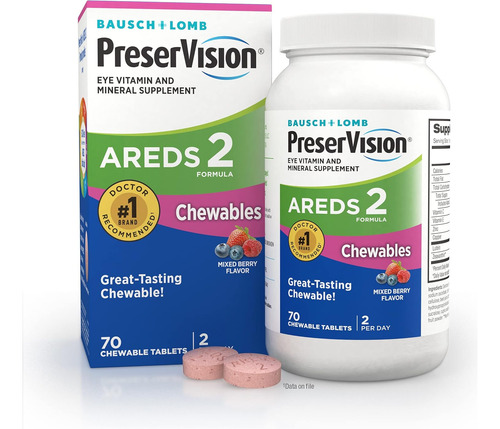 Preservision® Areds 2 Formula Suplementos Vitamínicos E M...