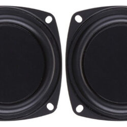 2 Peças De Alto-falante De Radiador Woofer Bass Passive Spea