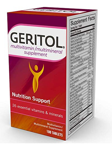 Suplemento Geritol Multivitamínico Nutricional 100 Tab - Imagem 5