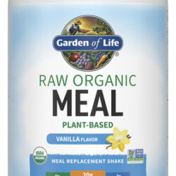 Refeição Orgânica Crua Garden Of Life Vanilla 28s Em Pó