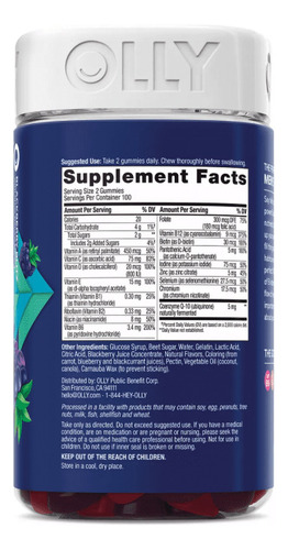 Suplemento Multivitamínico Olly Gomitas 200 Gomas - Imagem 3