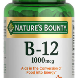 Suplemento Vitamínico Nature's Bounty Vitamina B12 1000mcg 1