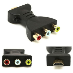Adaptador Hdmi Macho Para 3rca Fêmea