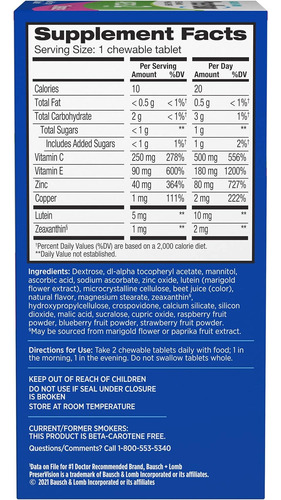 Preservision® Areds 2 Formula Suplementos Vitamínicos E M... - Imagem 5