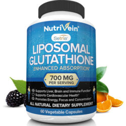 Suplemento Nutrivein Glutationa Lipossomal Setria® 700 Mg 60