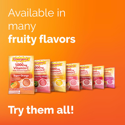 Suplemento Emergen-c 1000 Mg De Vitamina C Com Zinco Super O - Imagem 5
