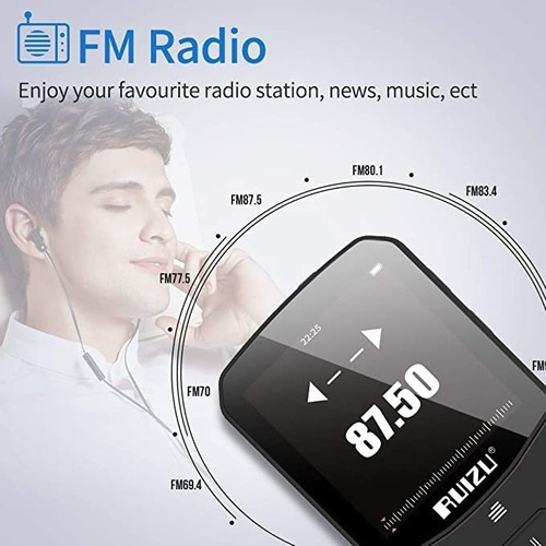 Esporte Bluetooth Mp3 Player Para Correr Com Música Reproduz - Imagem 2