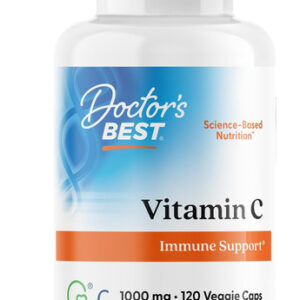 Vitamina C 1000 Mg Com Q-c Doctor's Best 120 Cápsulas