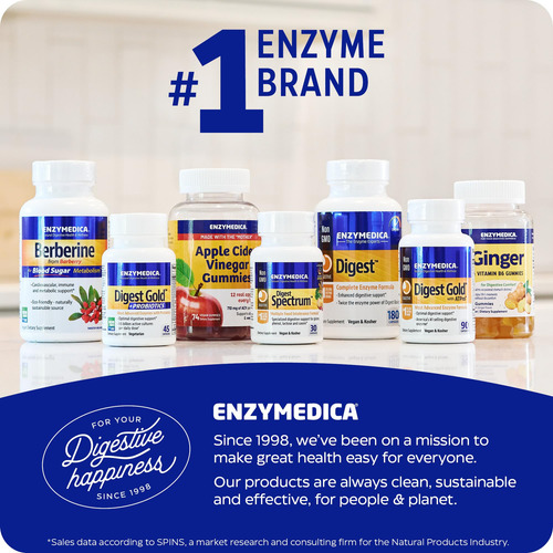 Suplemento Enzymedica Digest Gold + Atpro 90 Cápsulas - Imagem 8