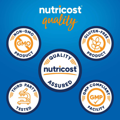 Suplemento De Cafeína Nutricost Com L-teanina 240 Cápsulas - Imagem 3