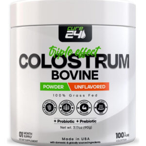 Suplemento Em Pó De Colostro Bovino Cure24 X3 Para Humanos,