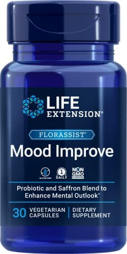 Life Extension Florassist Mood - Mistura De Probióticos E Aç