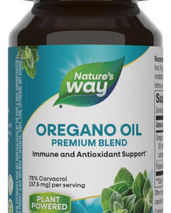 Suplemento Nature's Way, Óleo De Orégano Premium Blend, 60 C