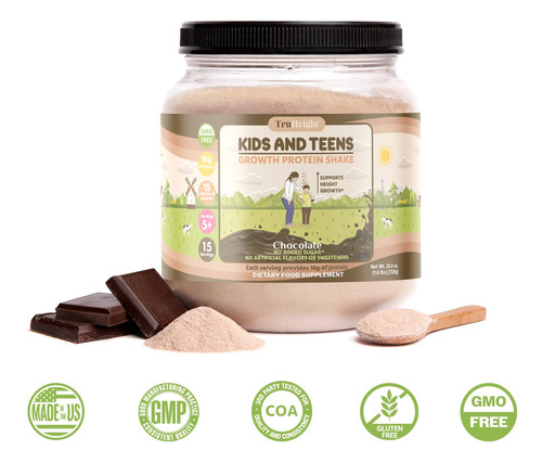 Shake De Proteína De Crescimento Infantil Truheight 720g - Imagem 7