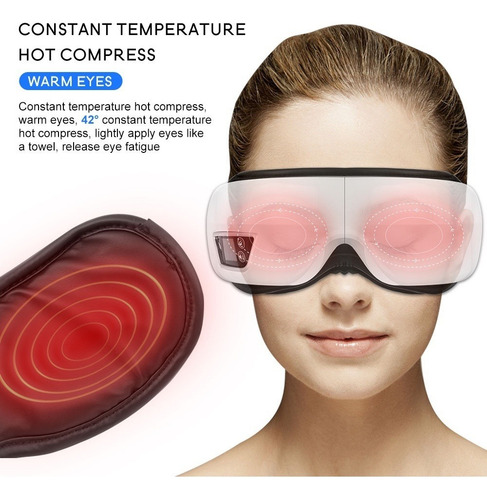 Com Massageador De Olhos Intelligent Vibration 6d Airbag - Imagem 3