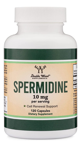 Suplemento Double Wood Spermidine 10mg 120 Cápsulas 99% - Imagem 4