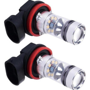 Projetor De Potência De Neblina H11 20led 100w 1 Par