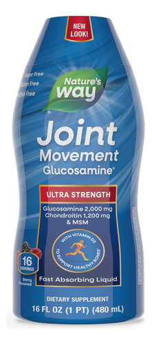 Suplemento Nature's Way Joint Movement Glucosamina 473ml