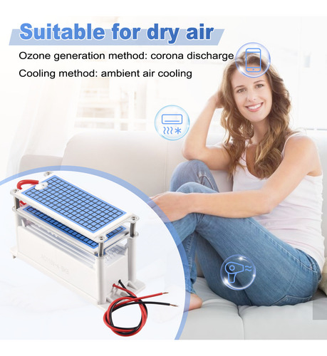 Gerador De Ozônio 110v 60g/h Purificador De Ar Portátil Puri - Imagem 7