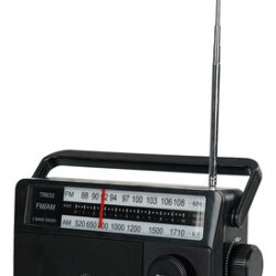 Terno Portátil De Rádio Tr633 Am Fm Para Idosos E Residência