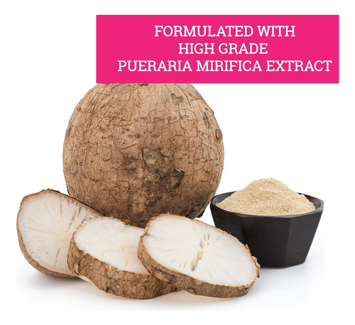 Incas Pueraria Mirifica Orgânica 500mg Extrato De Raiz Em Pó - Imagem 5