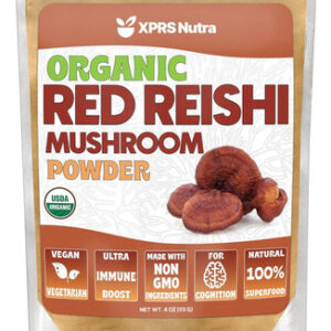 Pó De Cogumelo Reishi Vermelho Orgânico Xprs Nutra - Pó Reis